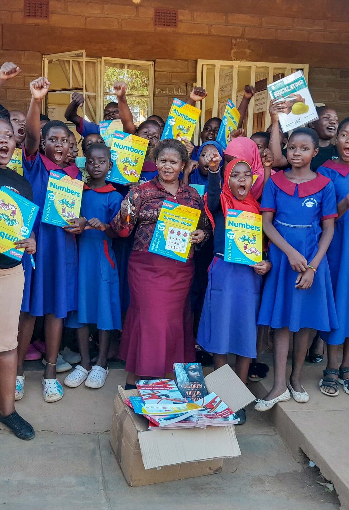 Book Donation to Chilinde Primary School
