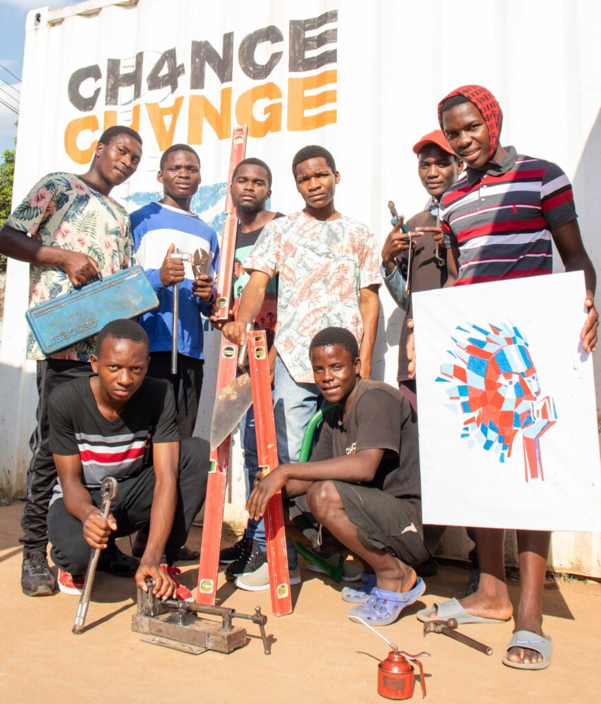 Youths at our Private Reformatory Centre are trained in many skills.